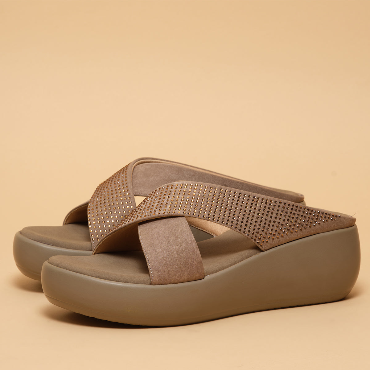 Talia Criss cross Wedges