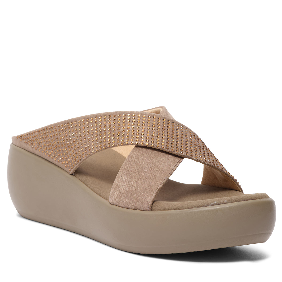 Talia Criss cross Wedges