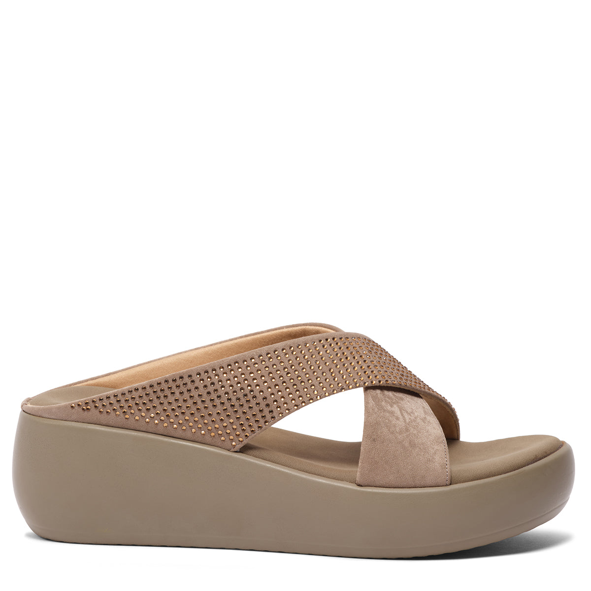 Talia Criss cross Wedges