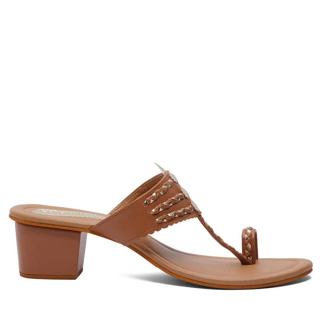 Thrida Kolhapuri Heels New Shoeb