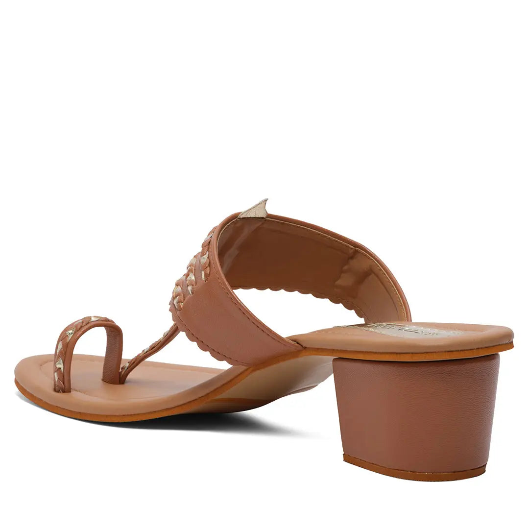Thrida Kolhapuri Heels New Shoeb