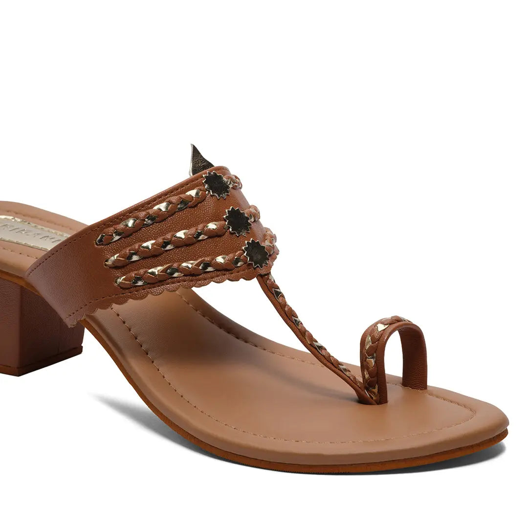 Thrida Kolhapuri Heels New Shoeb