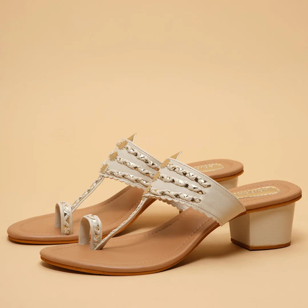 Thrida Kolhapuri Heels New Shoeb