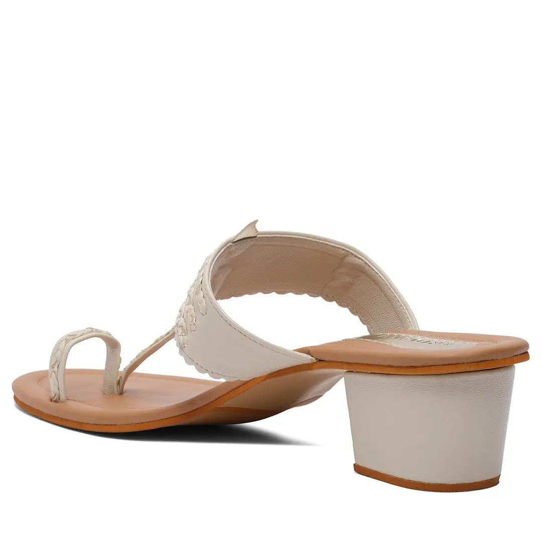 Thrida Kolhapuri Heels New Shoeb