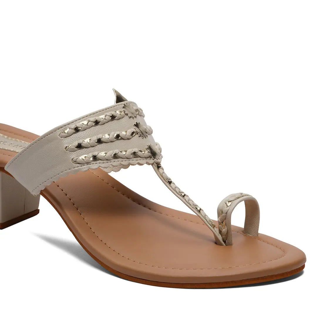 Thrida Kolhapuri Heels New Shoeb