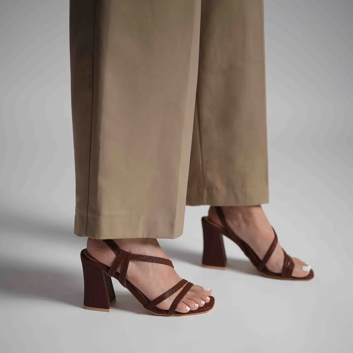 Tova Strappy Heels KM Footwear