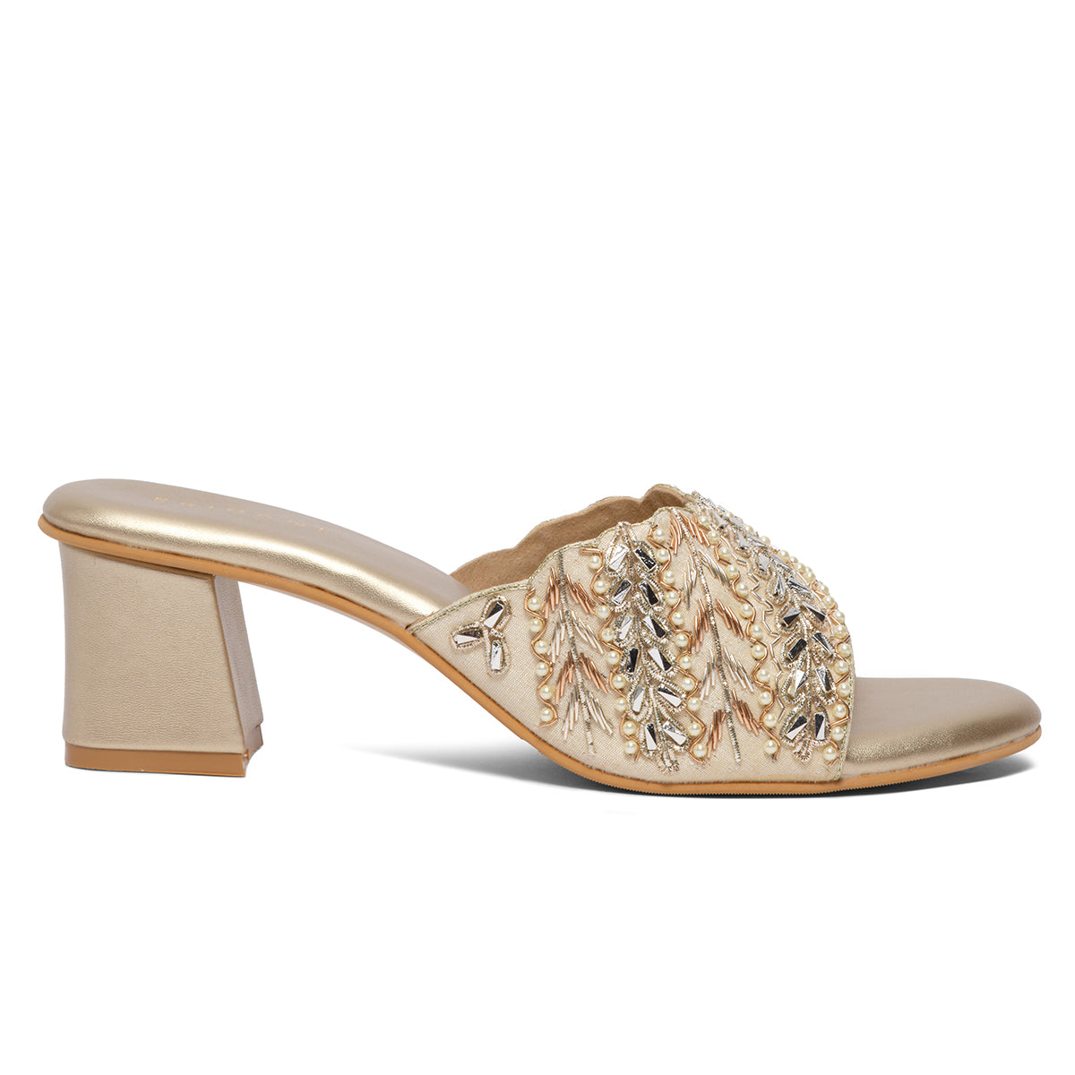 Tvisha Embroidered Heels