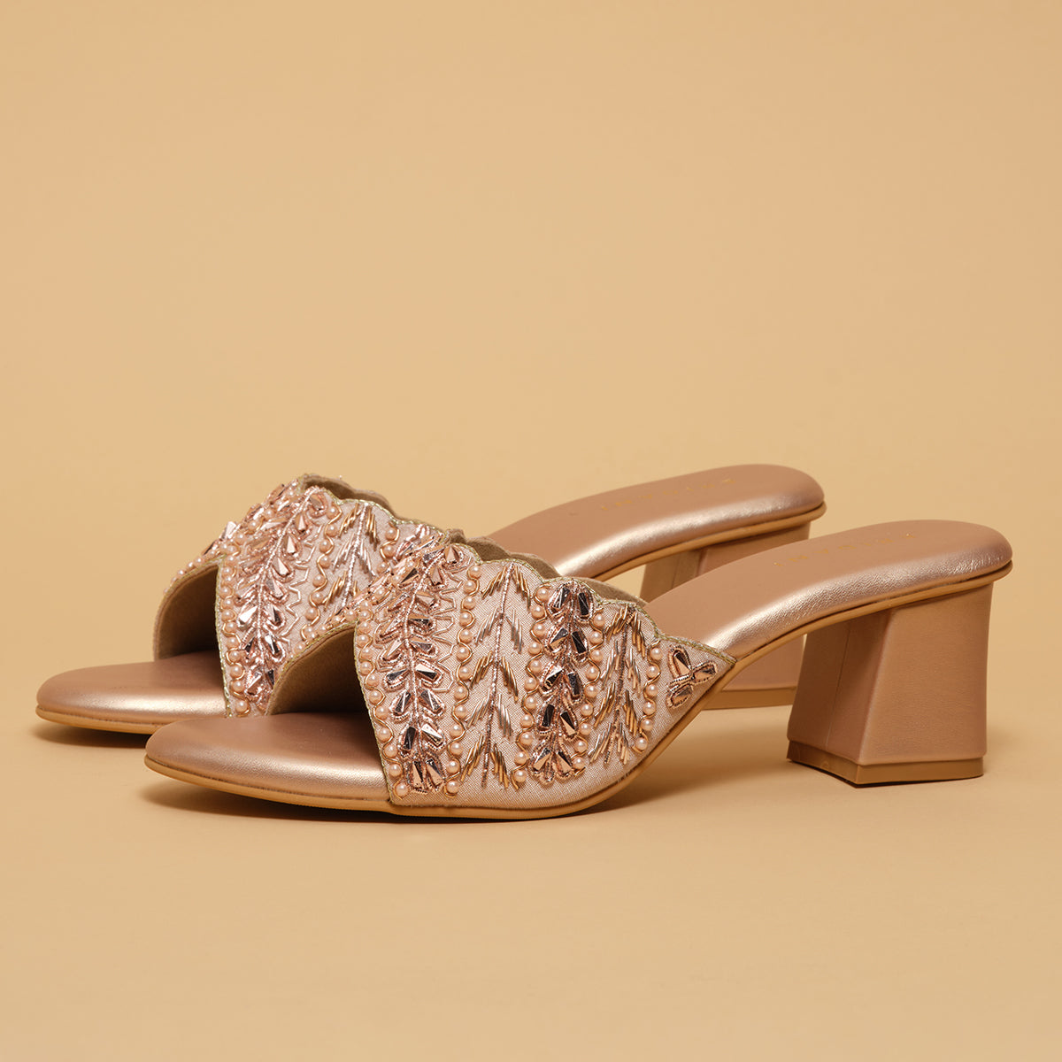 Tvisha Embroidered Heels