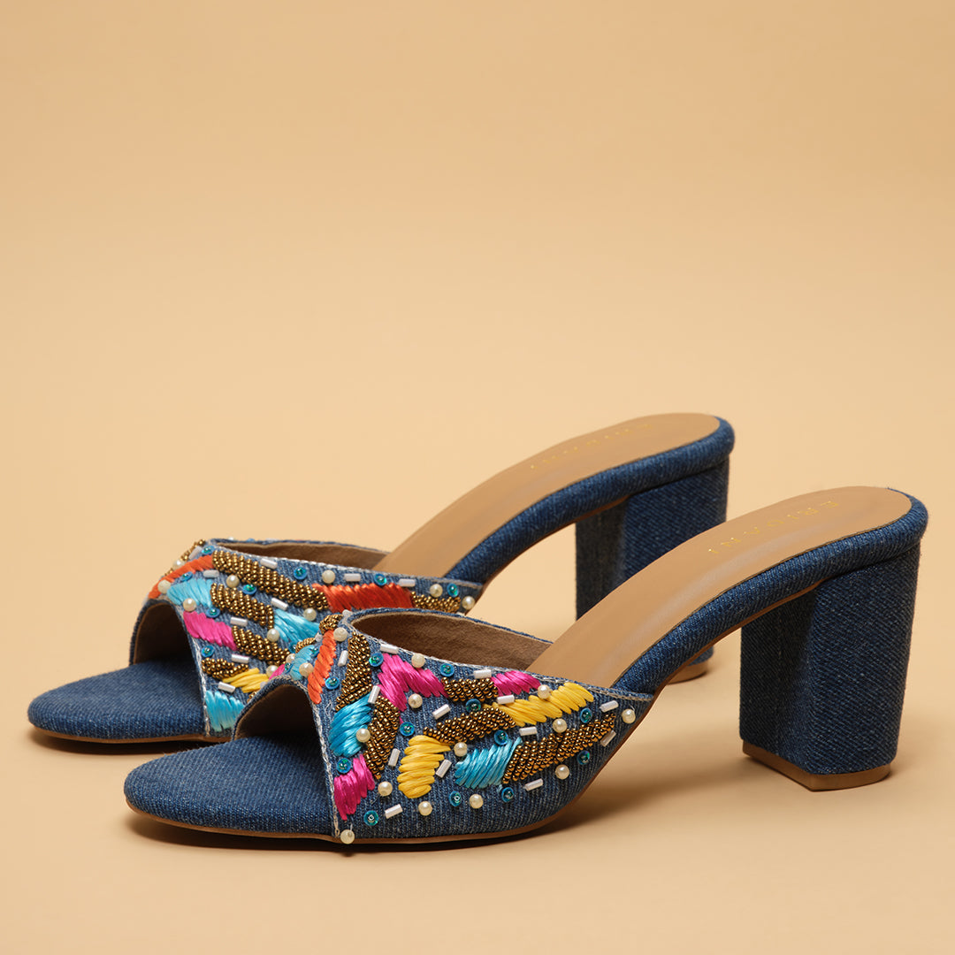 Umaiza Slip-on heels