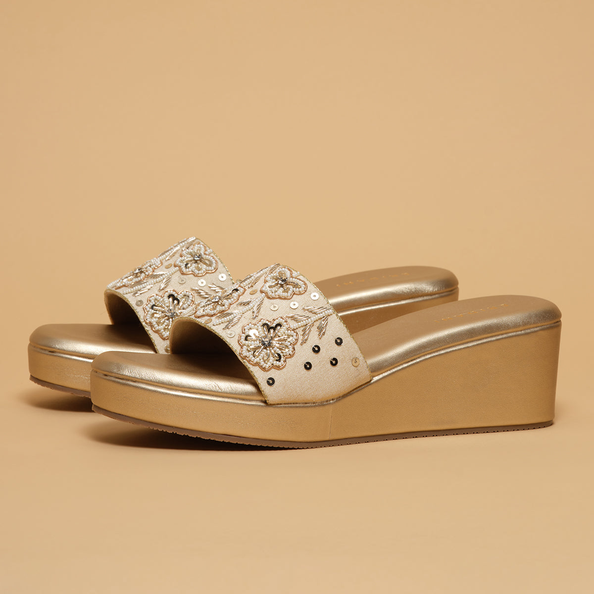 Ura Embellished Wedges