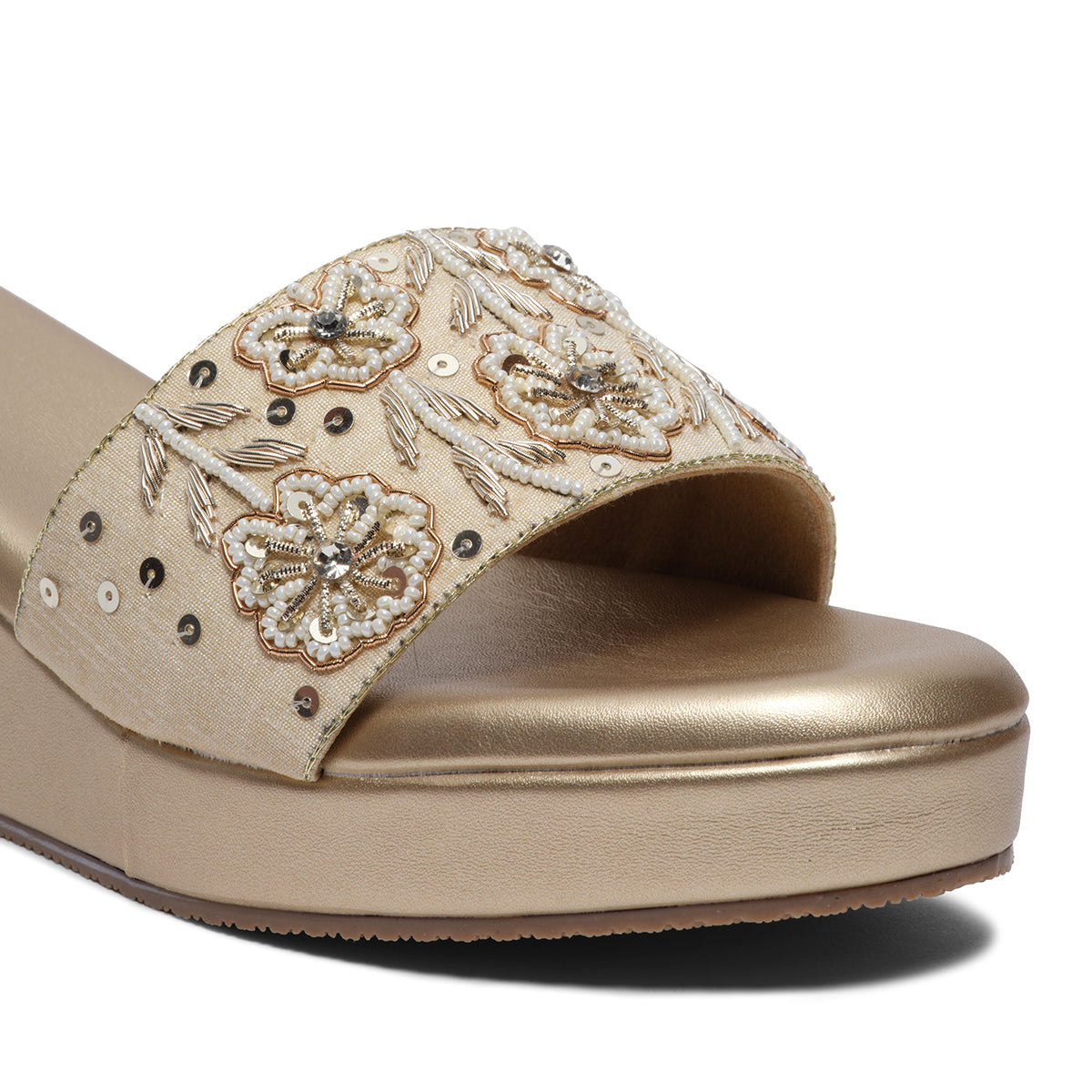 Ura Embellished Wedges