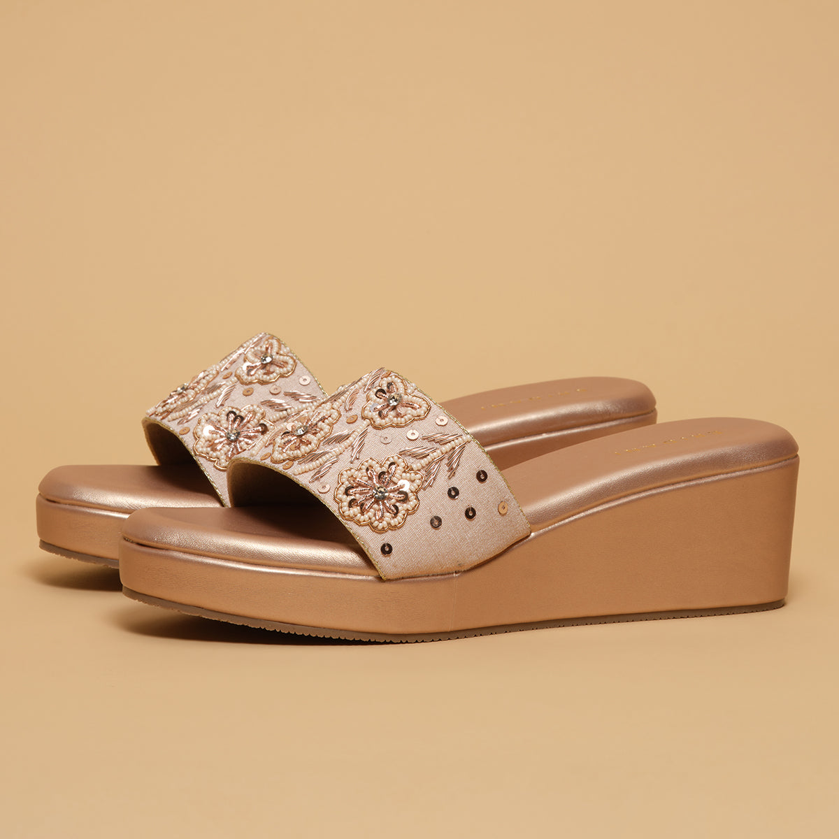 Ura Embellished Wedges