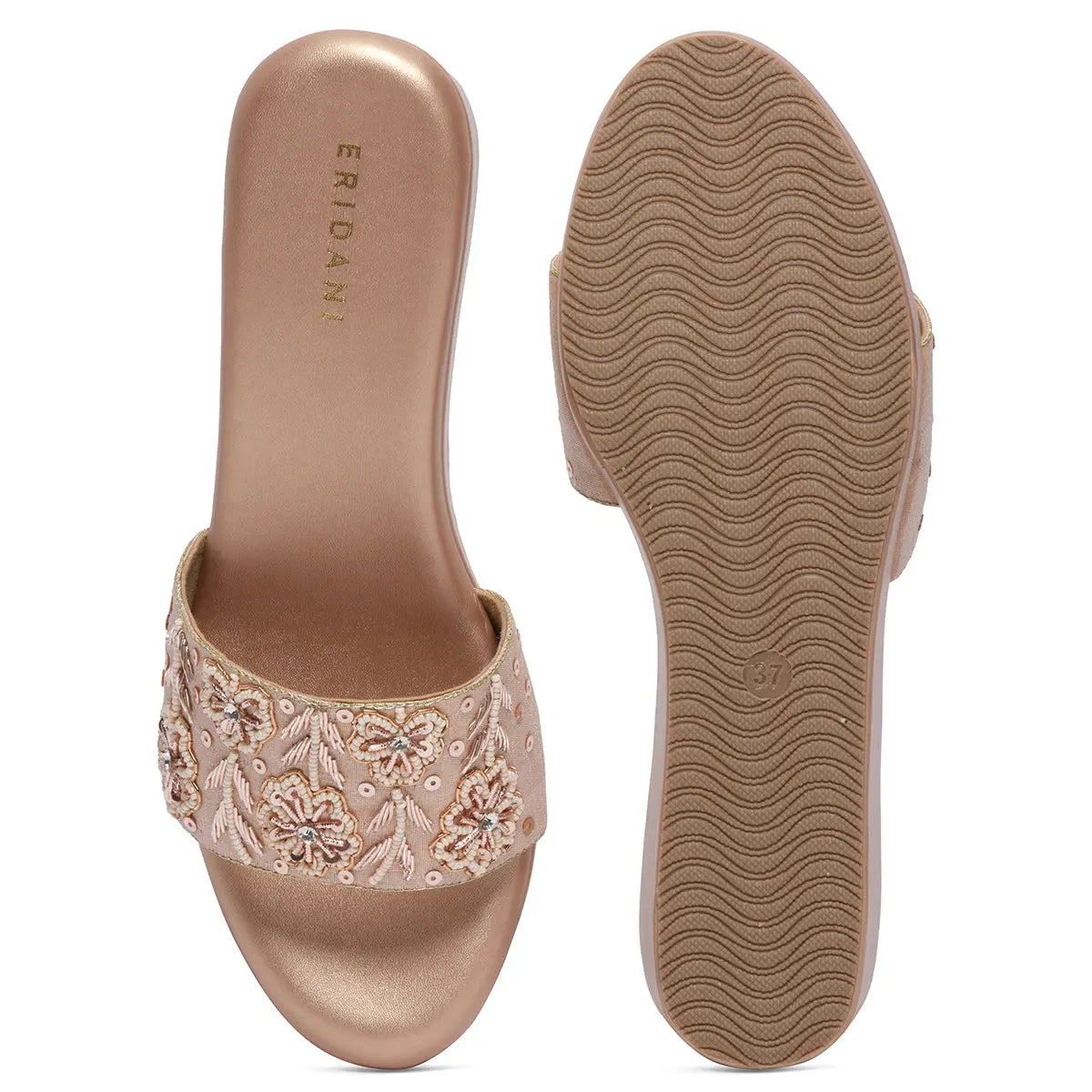 Ura Embellished Wedges Mahek Footwear Eridani