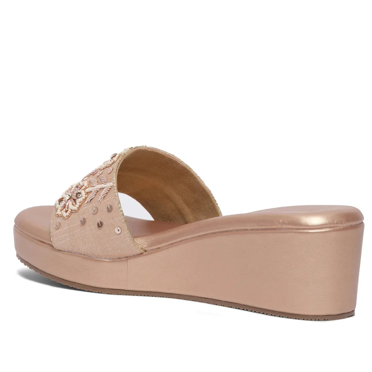 Ura Embellished Wedges Mahek Footwear Eridani