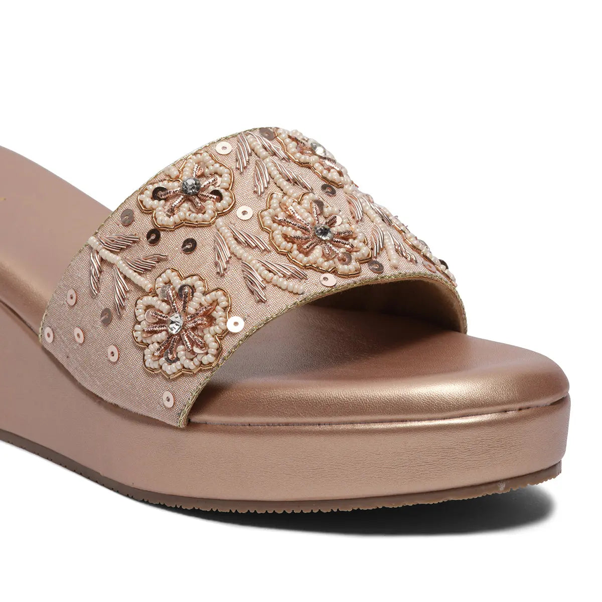 Ura Embellished Wedges Mahek Footwear Eridani