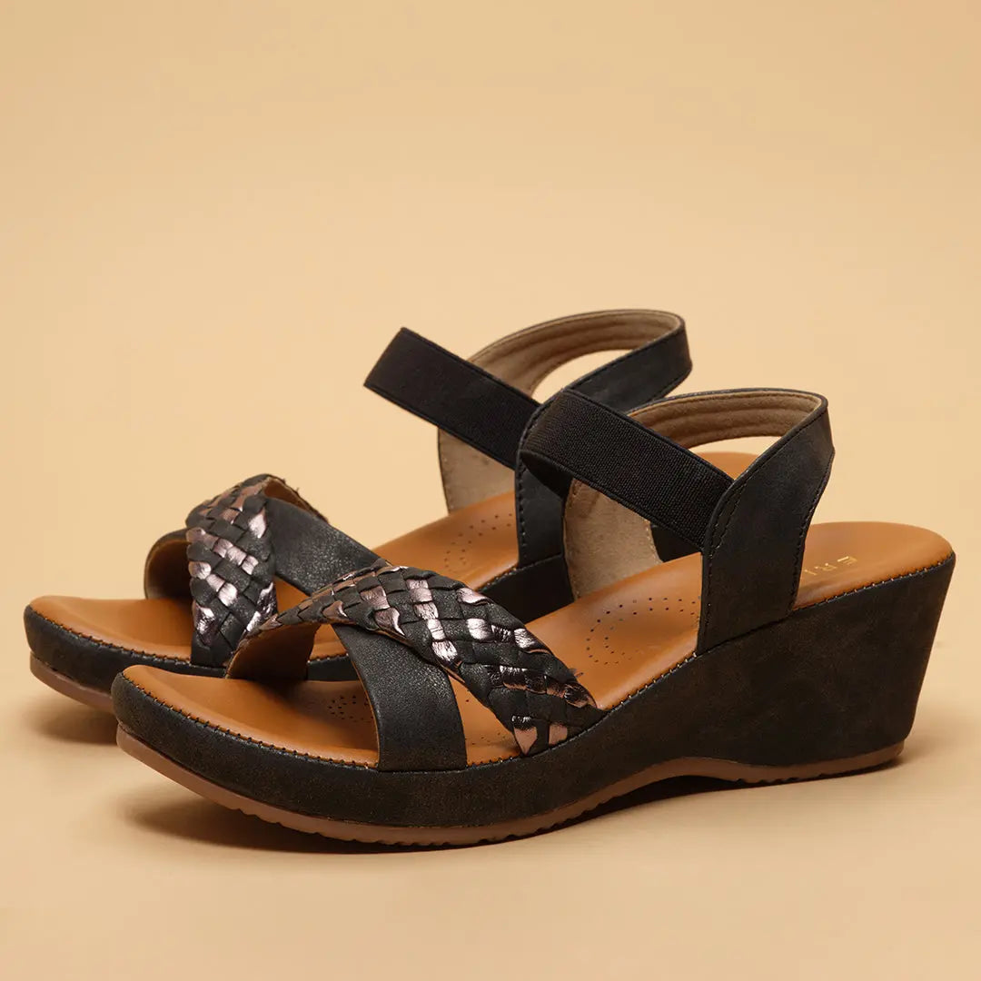 Vale Braided Wedges Sara Shoes