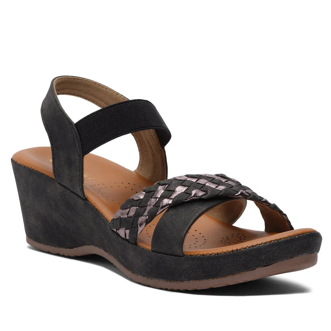Vale Braided Wedges Sara Shoes