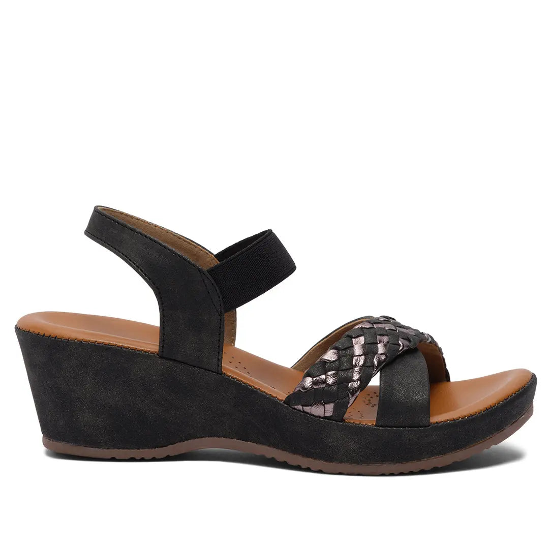 Vale Braided Wedges Sara Shoes Eridani