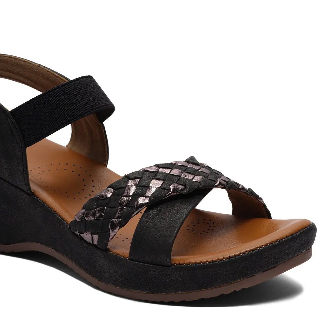 Vale Braided Wedges Sara Shoes Eridani