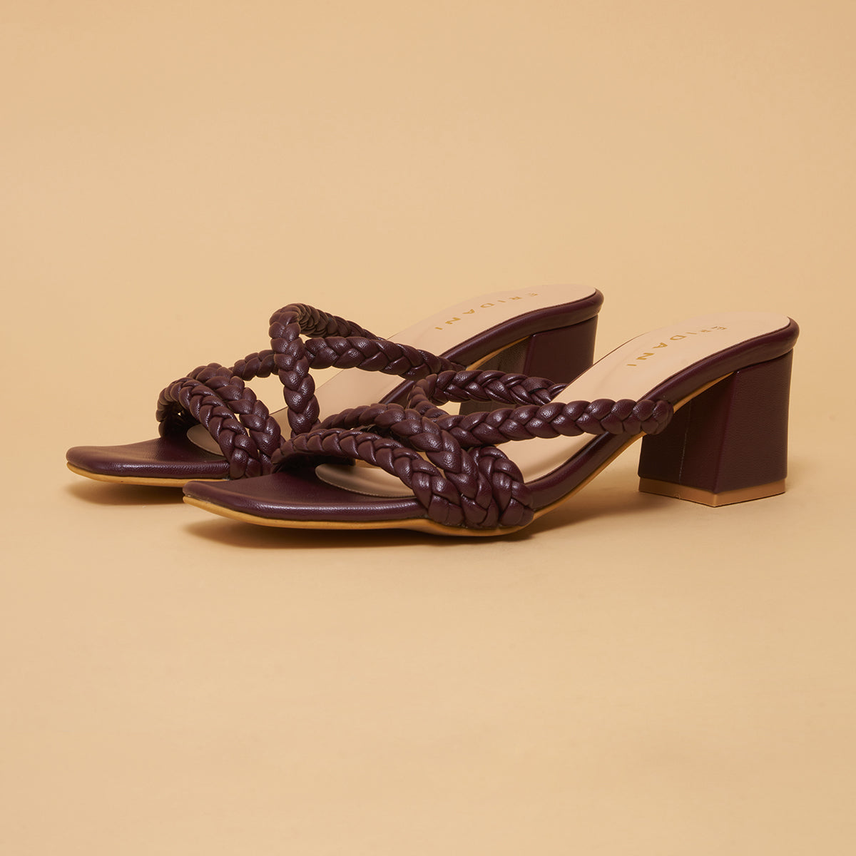 Valeria Woven Strappy Heels