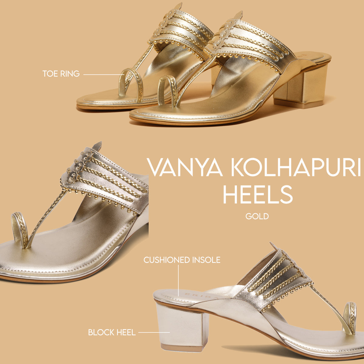 Vanya Kolhapuri Heels Lakhani Enterprises Eridani