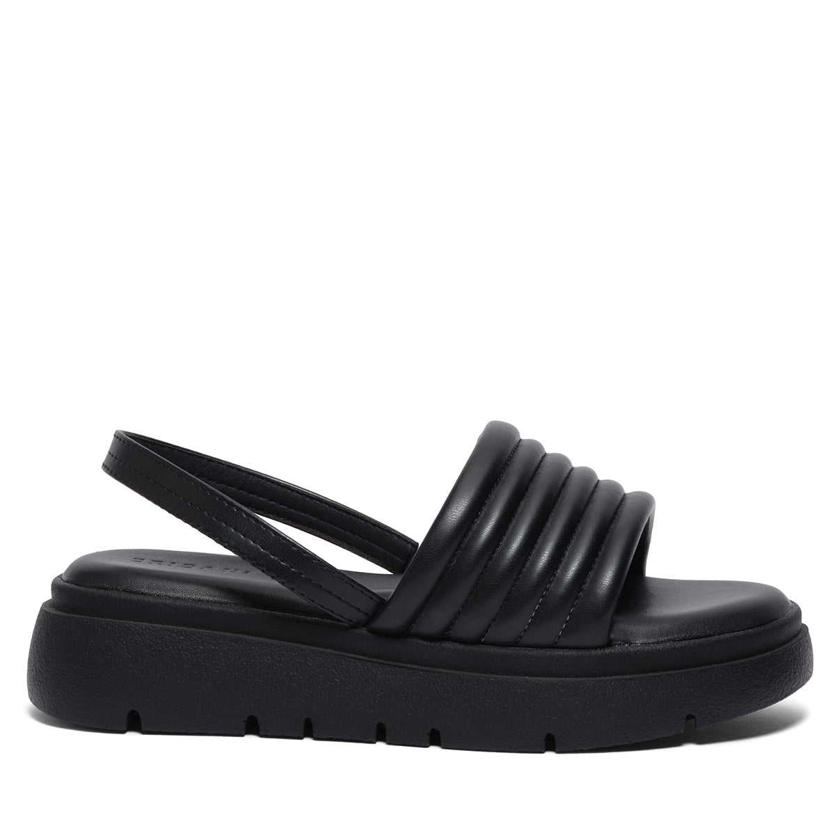 Velvet Platform Sandals