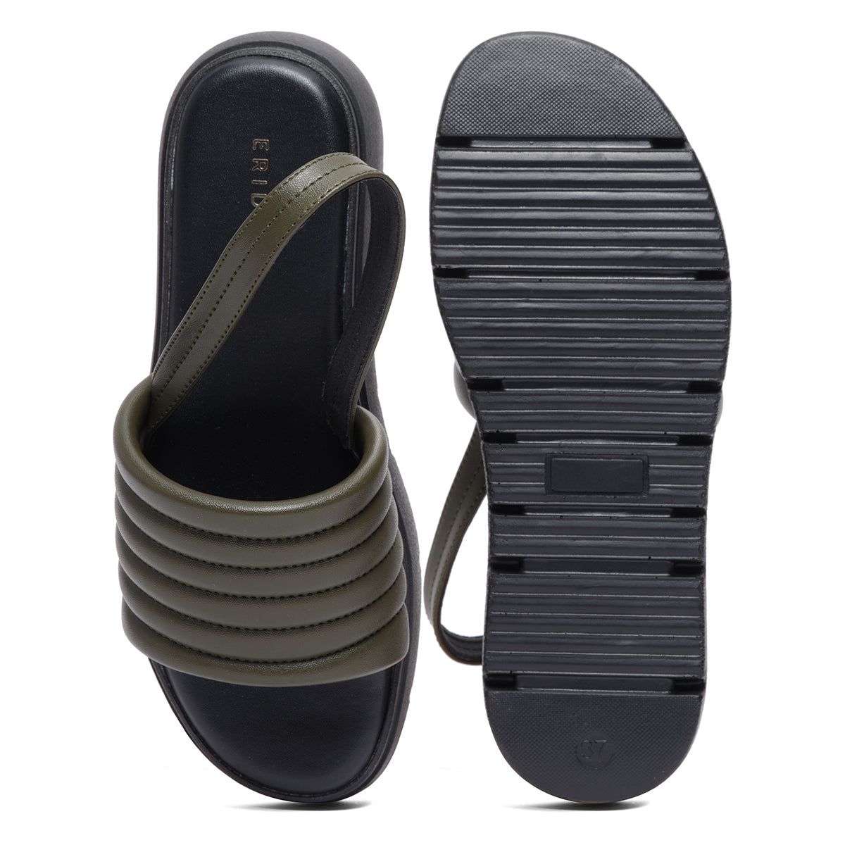 Velvet Platform Sandals Sterling shoes Eridani