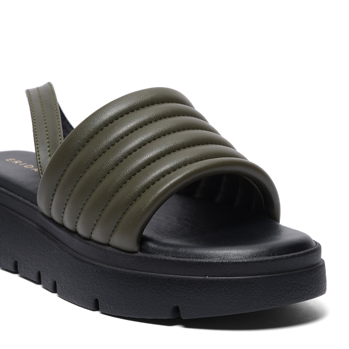 Velvet Platform Sandals Sterling shoes Eridani