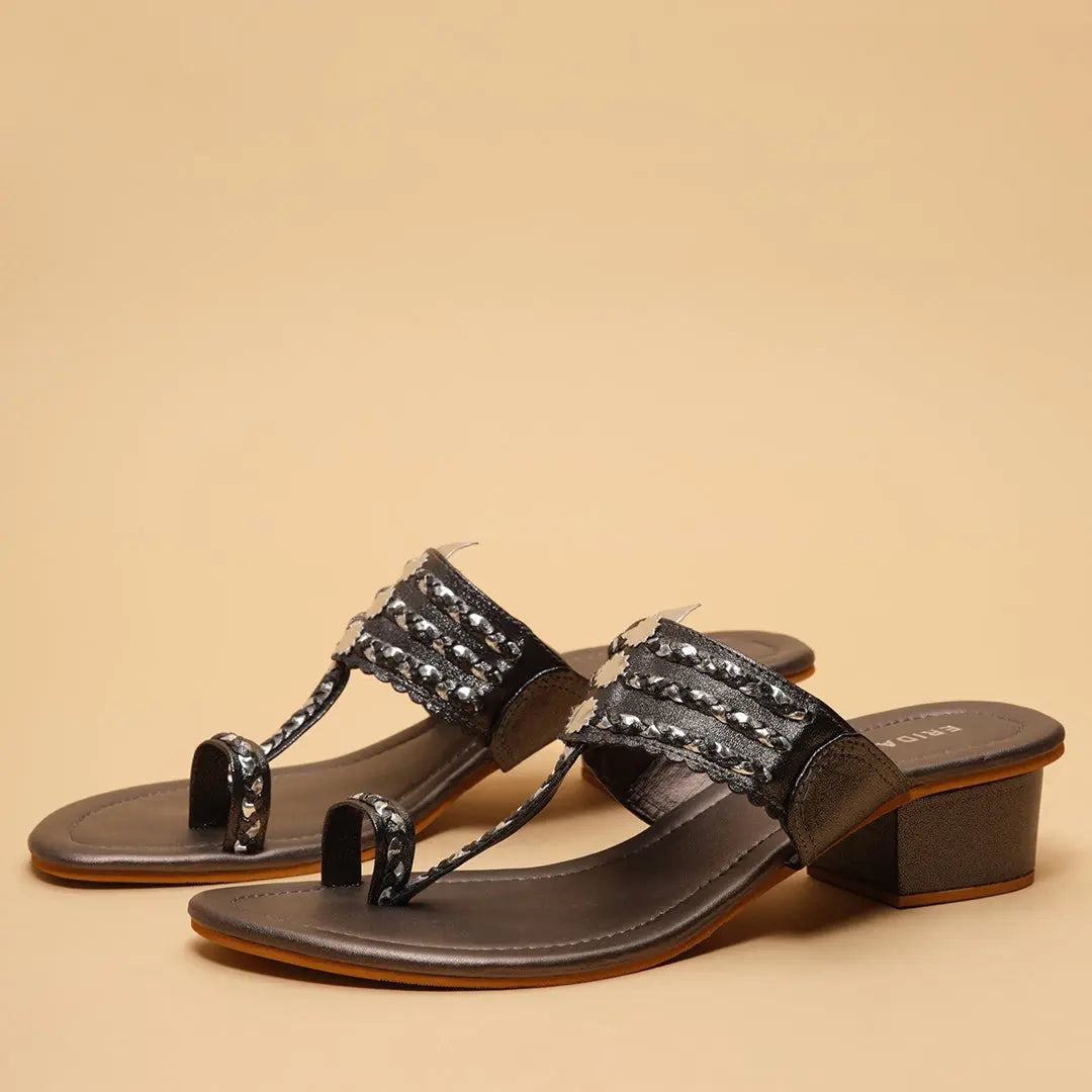 Viha Kolhapuri Heels New Shoib