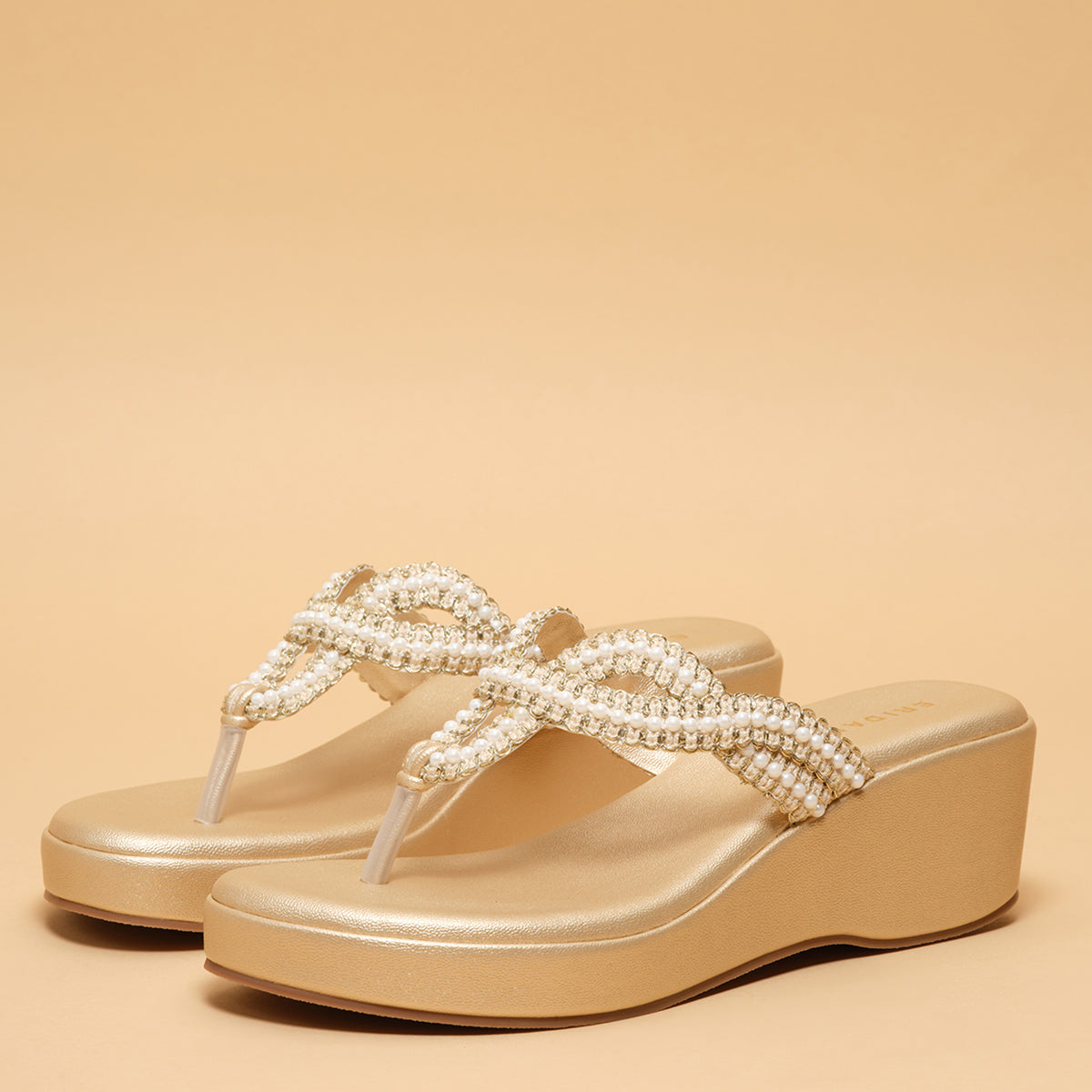 Vihana Embellished Wedges Regina Footwear Eridani