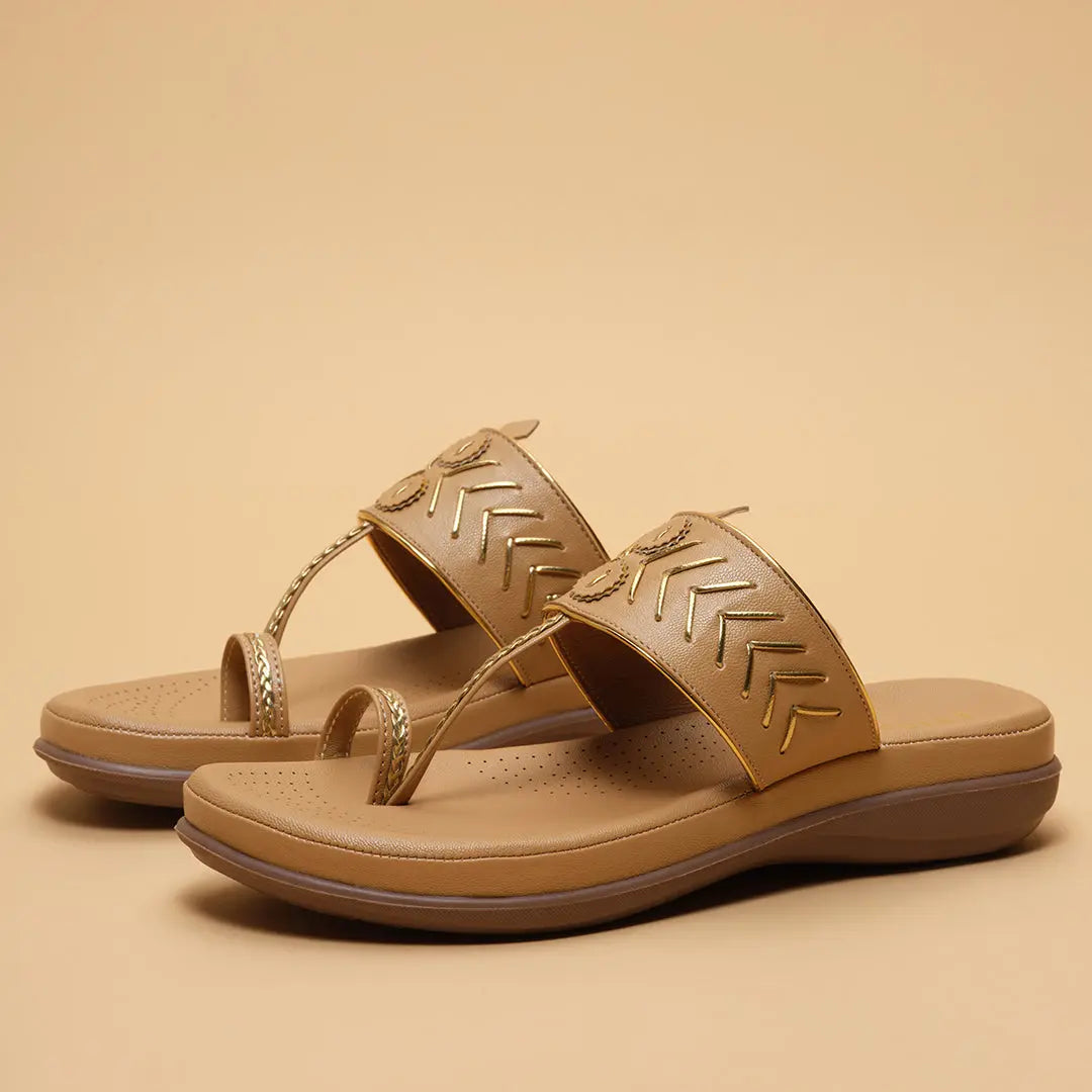 Vihara Braided Kolhapuri GUDDU SHOES
