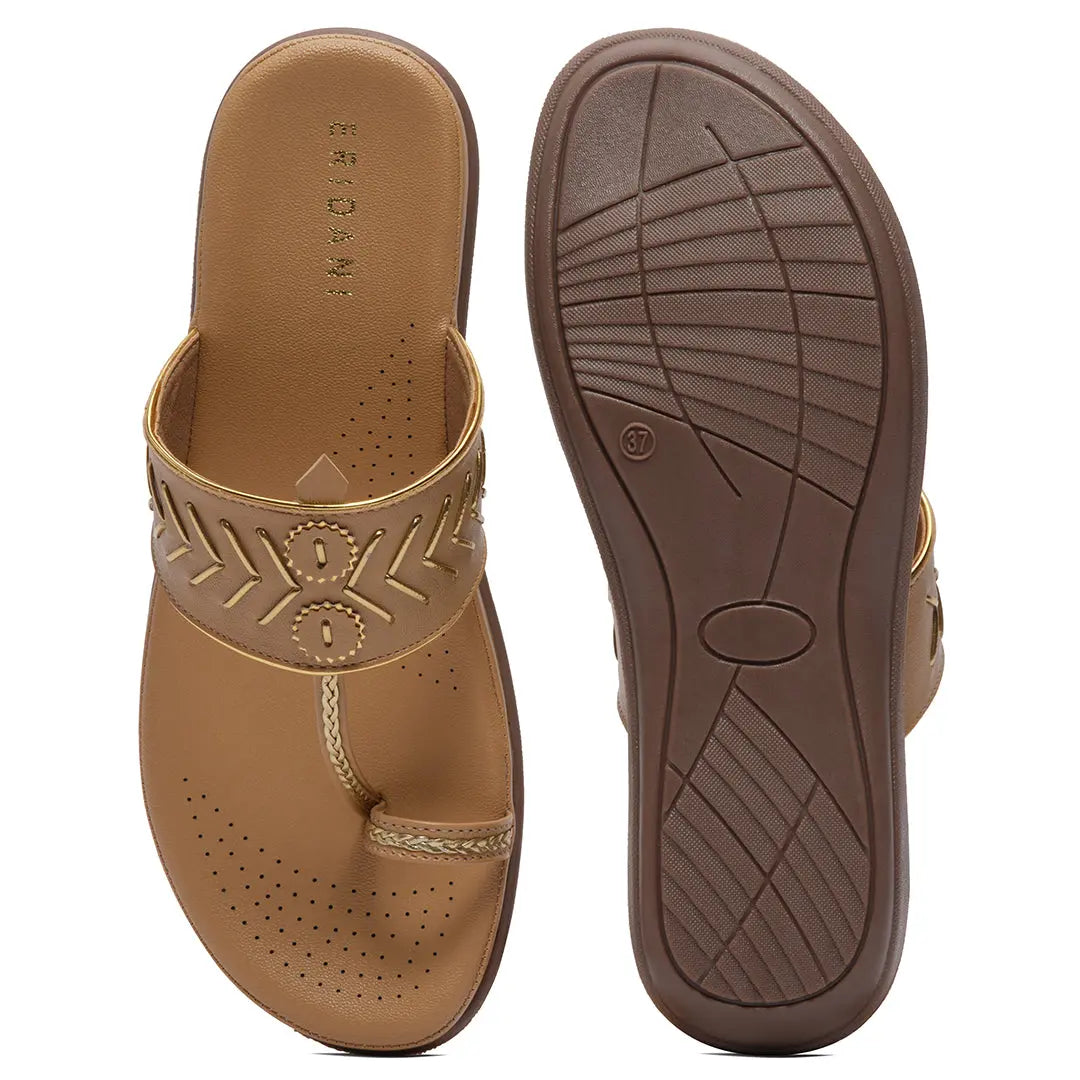 Vihara Braided Kolhapuri GUDDU SHOES