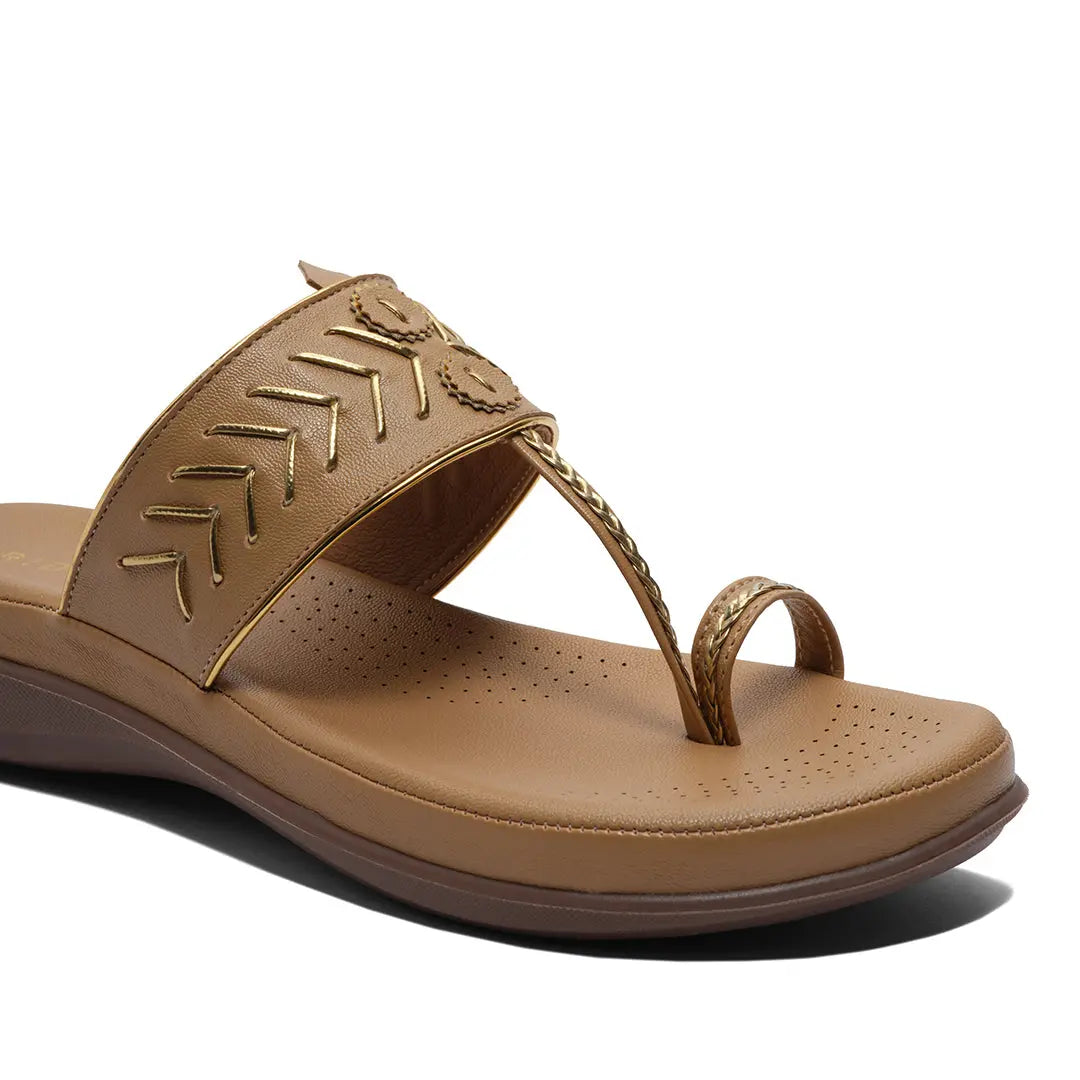 Vihara Braided Kolhapuri GUDDU SHOES