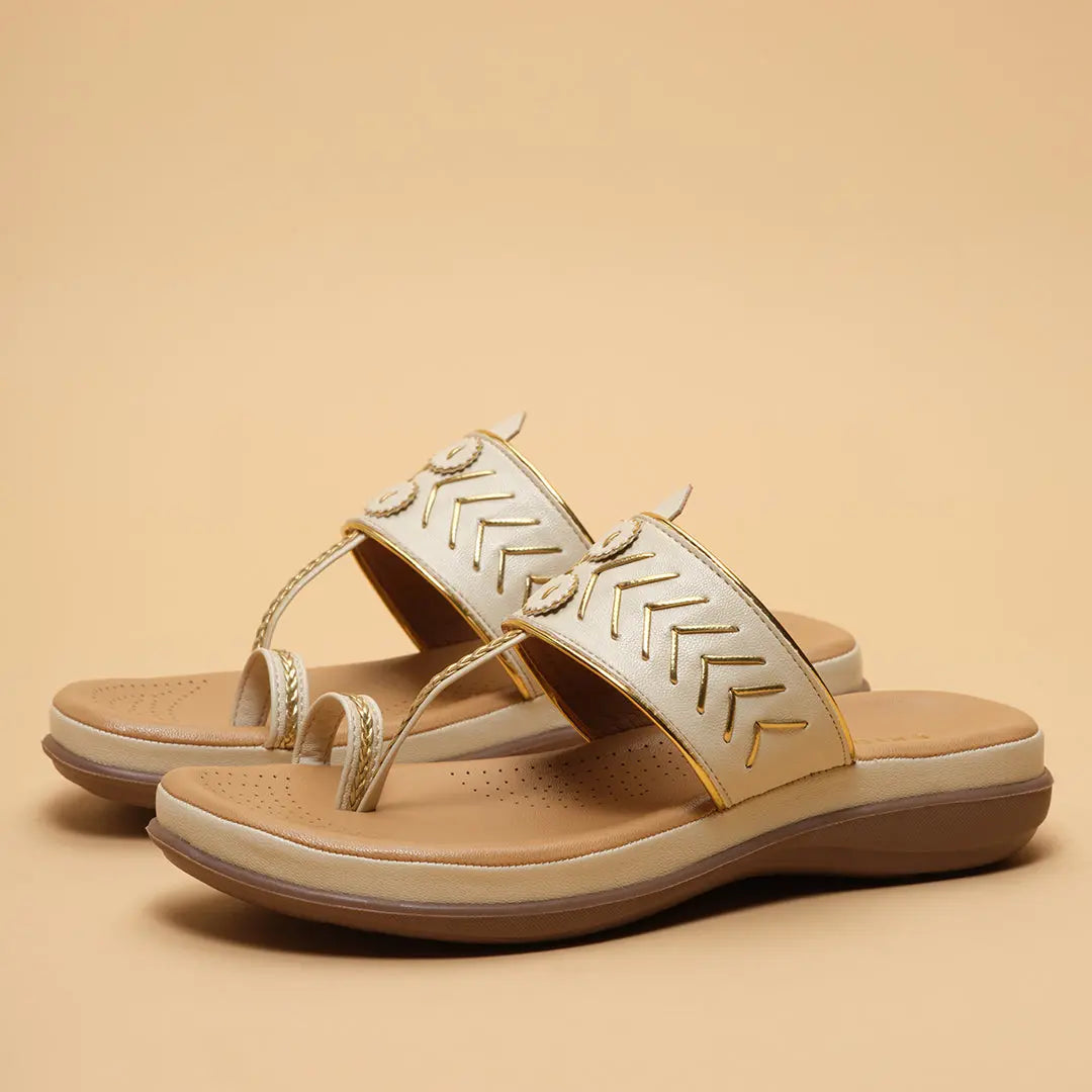 Vihara Braided Kolhapuri GUDDU SHOES