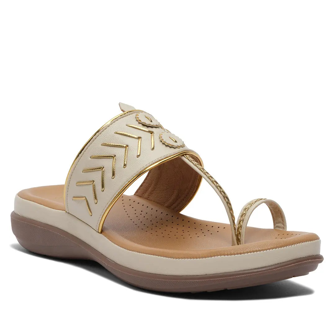 Vihara Braided Kolhapuri GUDDU SHOES