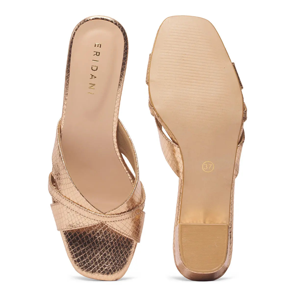 Vyola Metallic Heels A H K SHOES