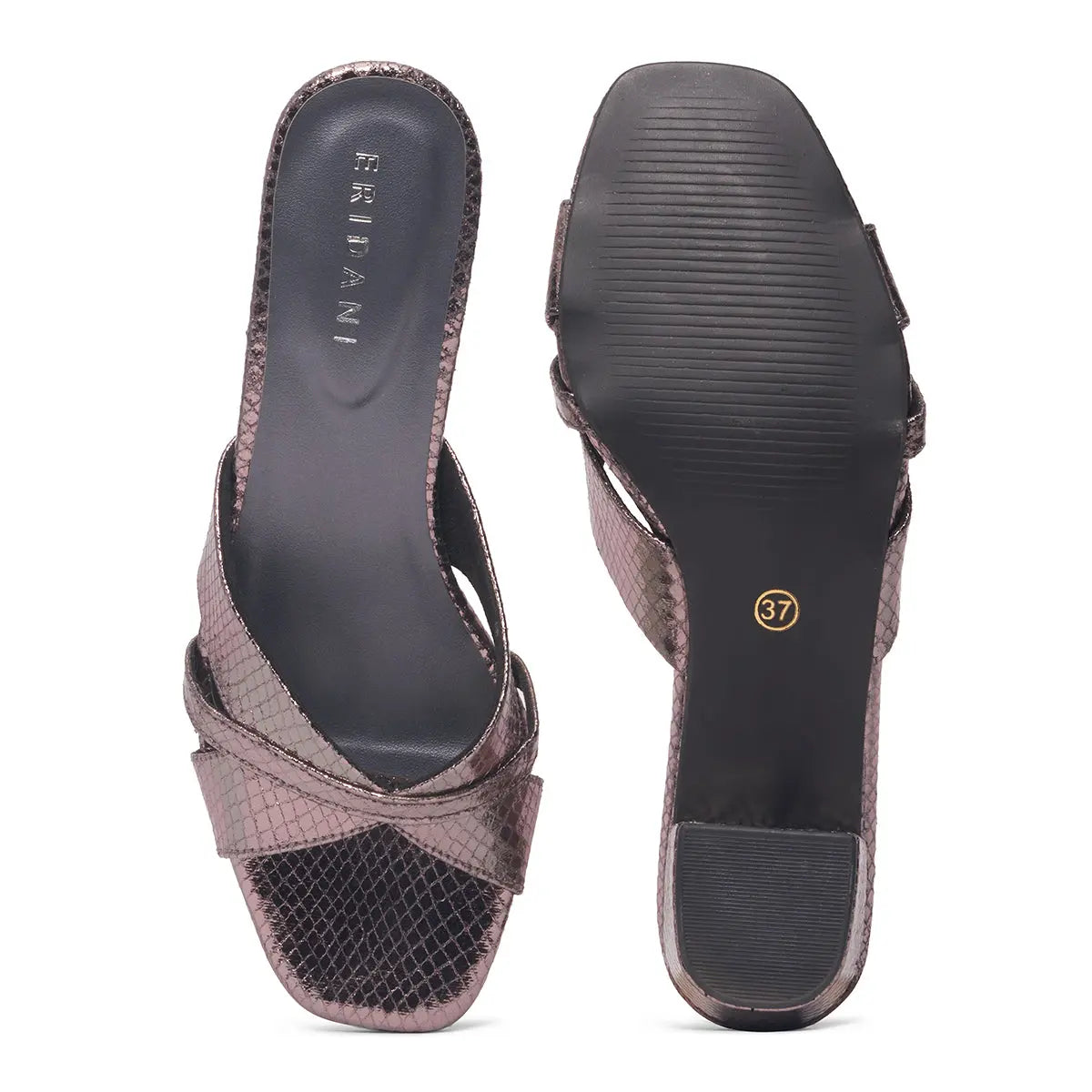 Vyola Metallic Heels A H K SHOES