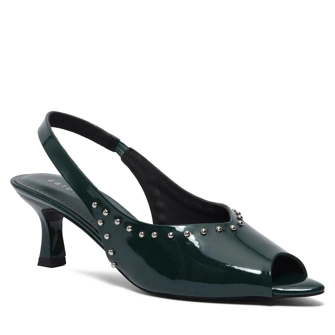 Wreath Studded Heels Bless Corporation