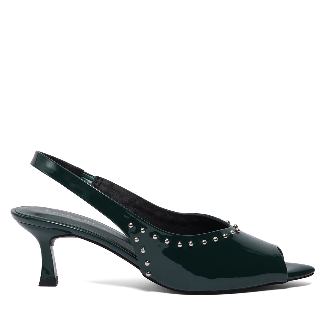 Wreath Studded Heels