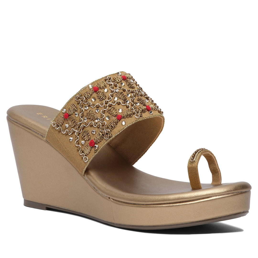 Wrija Embroidered Wedges