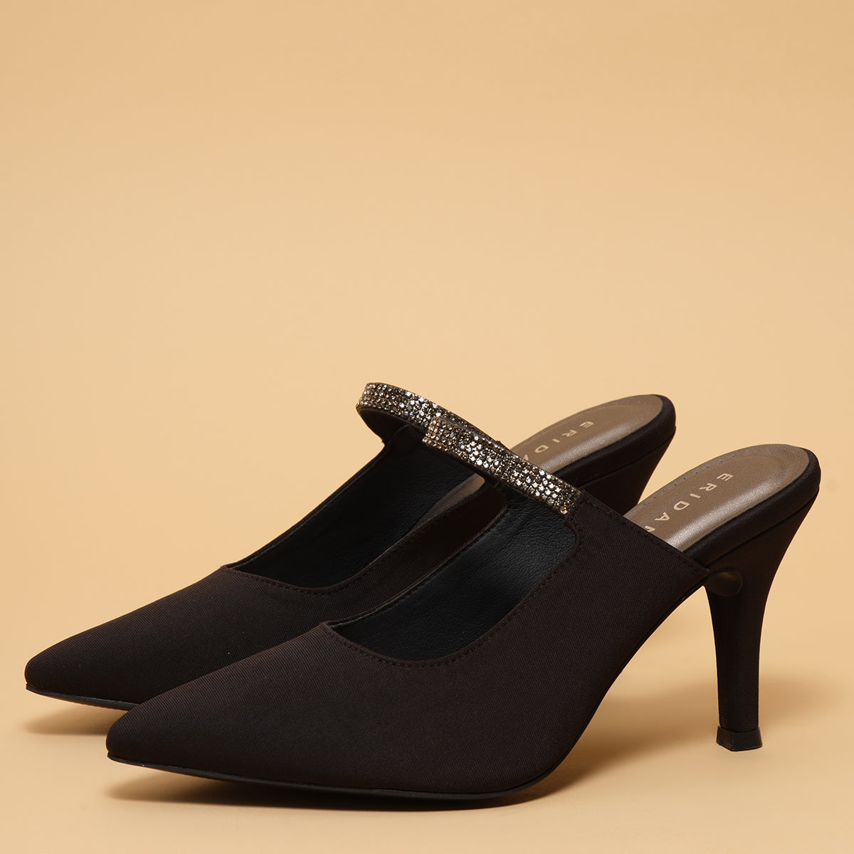 Yuletide Stiletto Mules