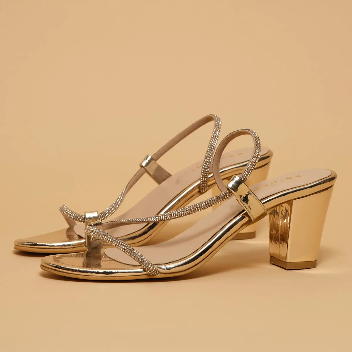 Yuna Rhinestone Sandals A H K SHOES Eridani