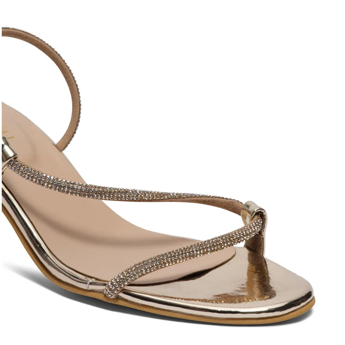 Yuna Rhinestone Sandals A H K SHOES Eridani
