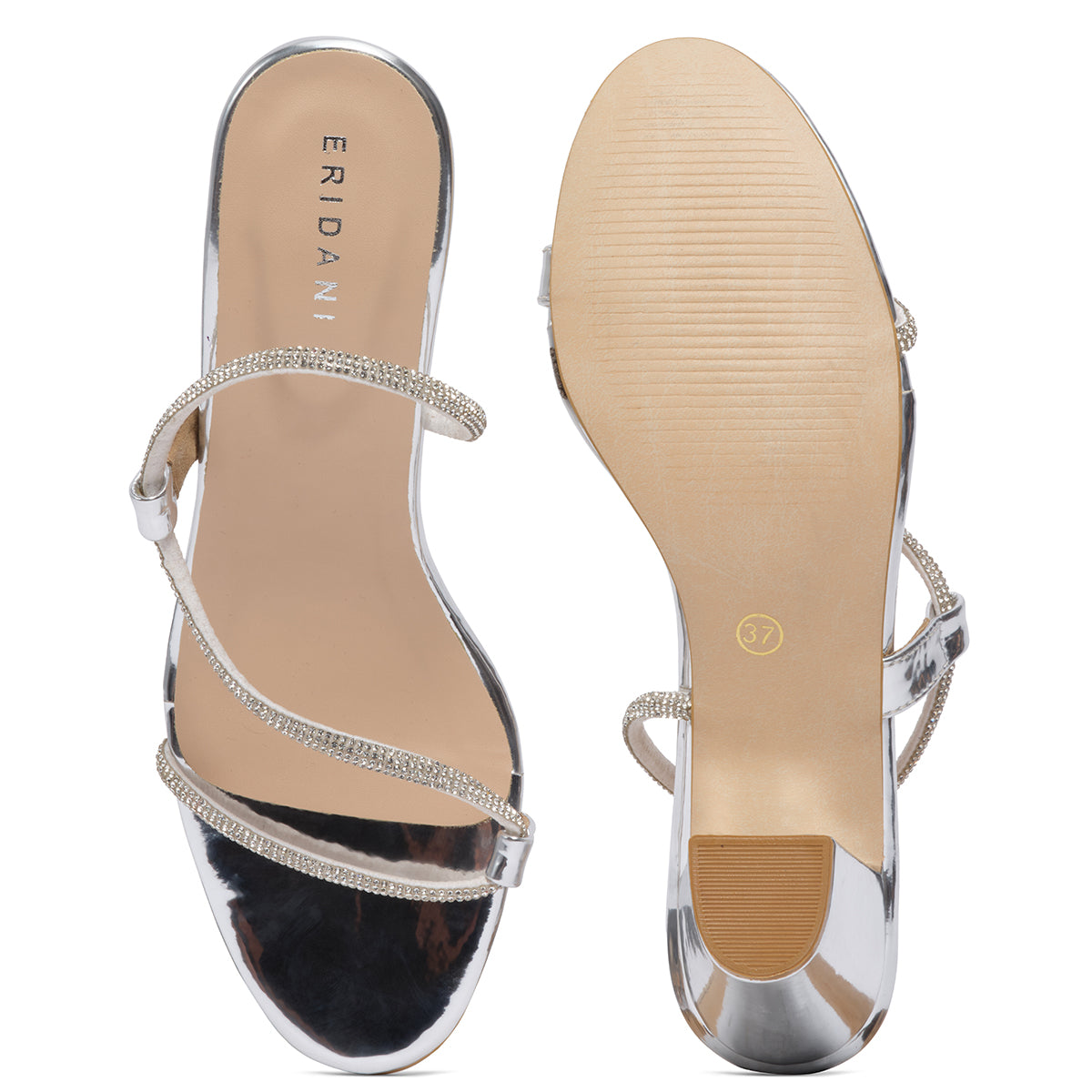 Yuna Rhinestone Sandals
