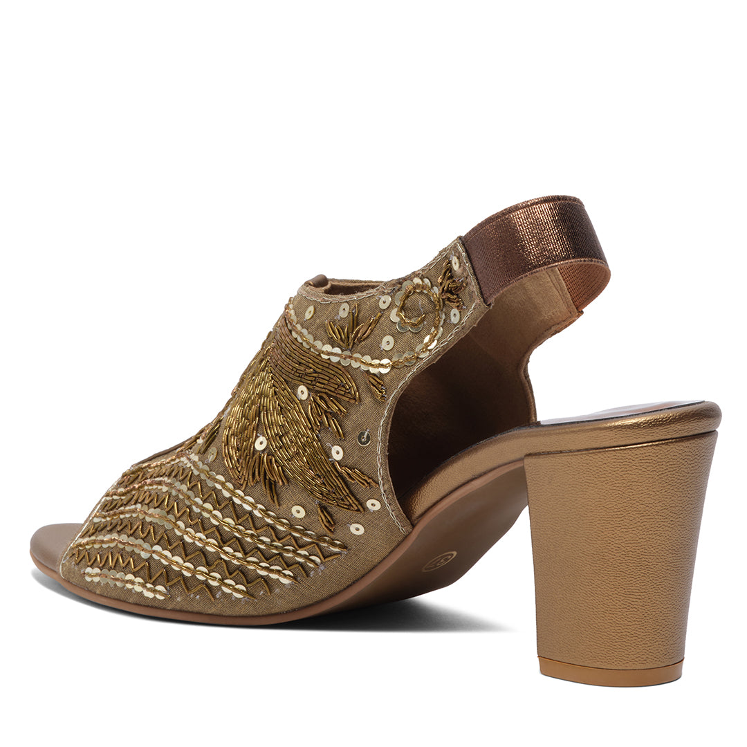 Zaisha Embroidered Heels