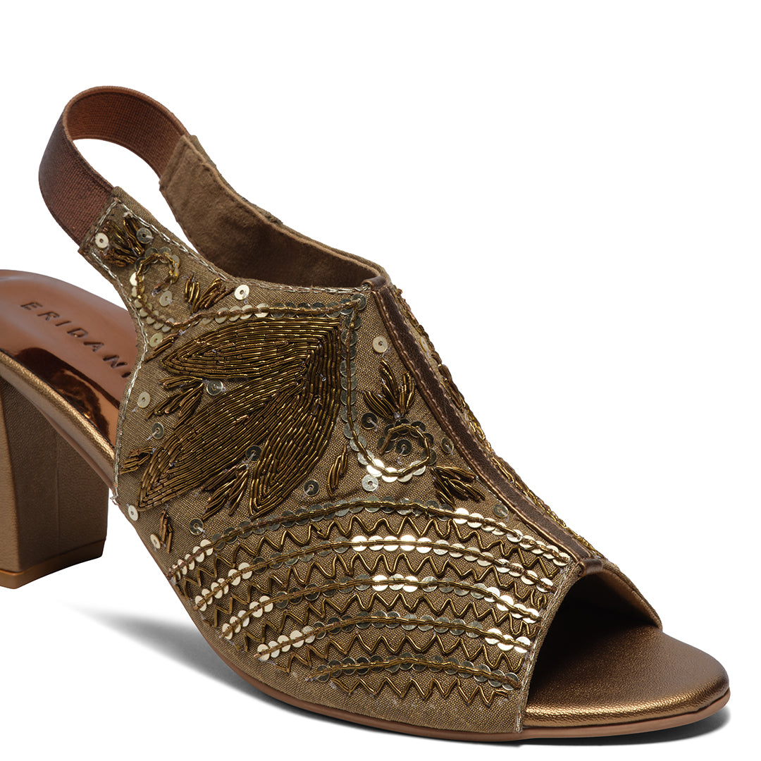 Zaisha Embroidered Heels