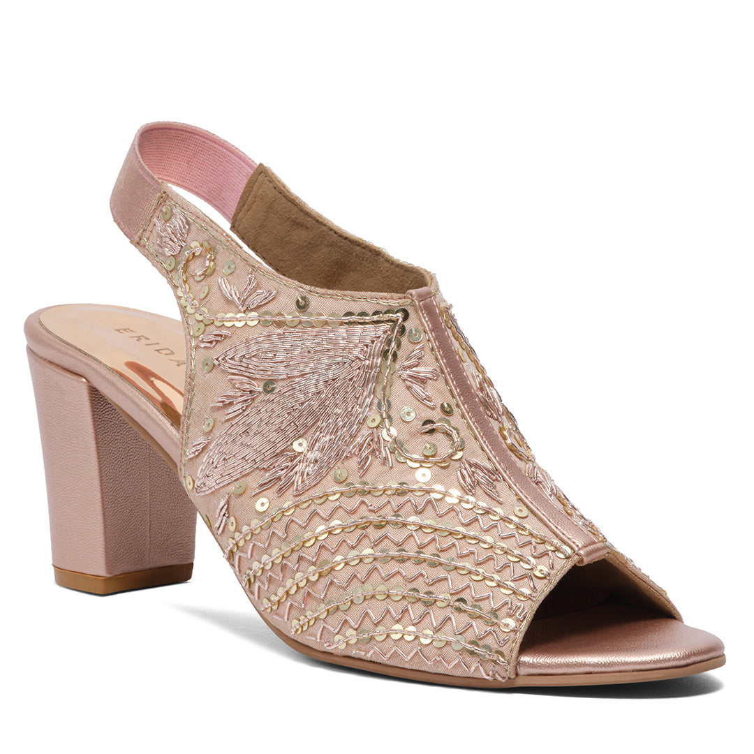 Zaisha Embroidered Heels