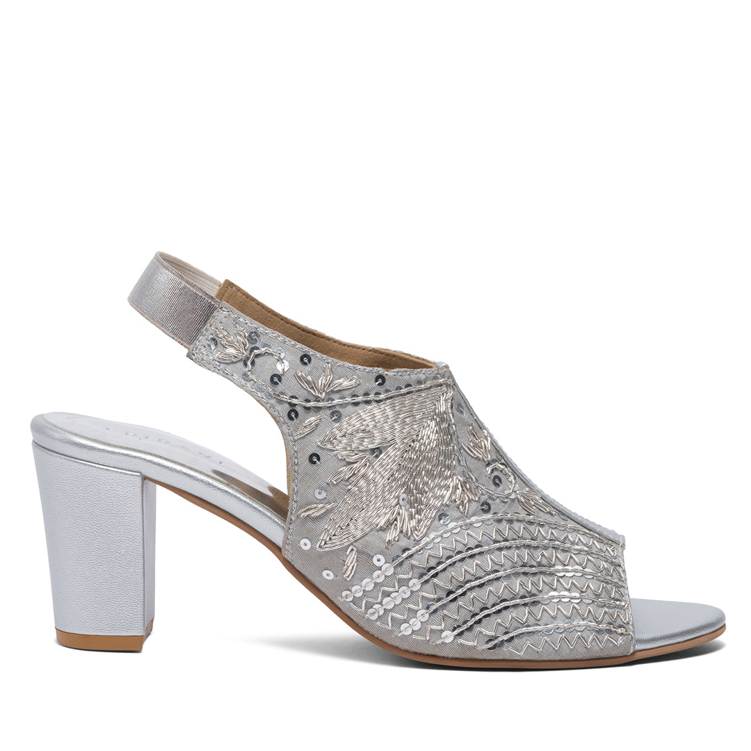 Zaisha Embroidered Heels