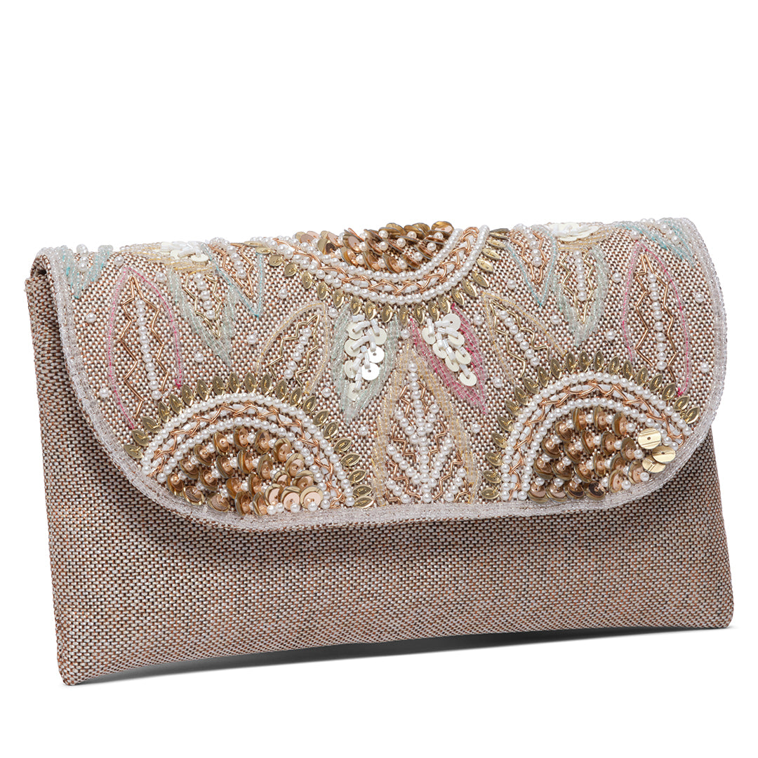Zareen Embroidered Clutch