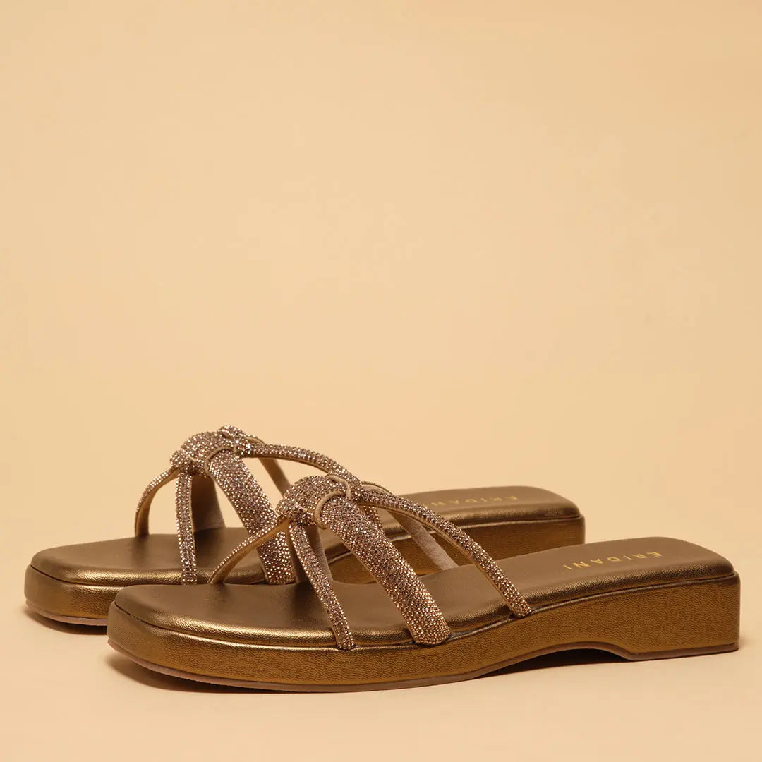 Zayla Embellished Wedges Regina Footwear